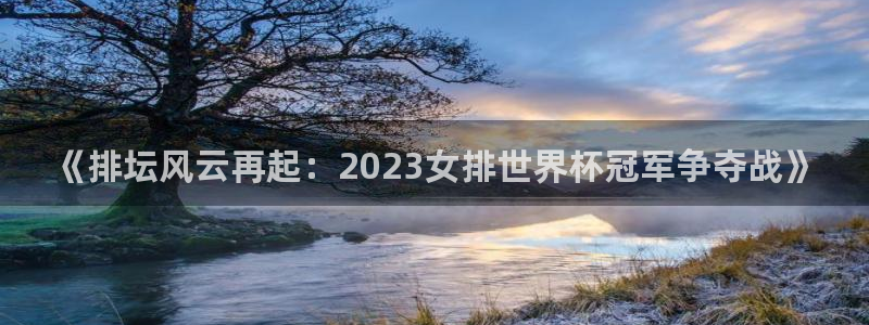 2026世界杯直播:《排坛风云再起:2023女排世界杯冠军争夺战》